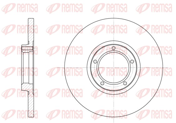 Brake Disc (6163.00)
