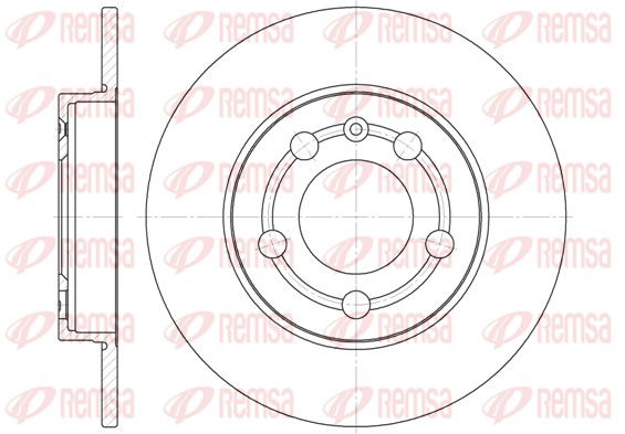 Brake Disc (6718.00)