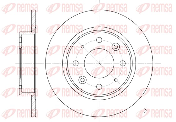 Brake Disc (6813.00)