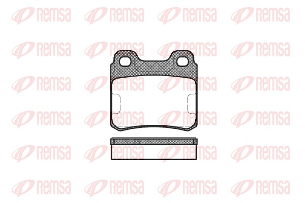 Brake Pad Set, disc brake (0282.00)