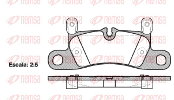 Brake Pad Set, disc brake (1379.20)