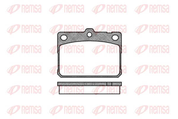 Brake Pad Set, disc brake (0079.30)