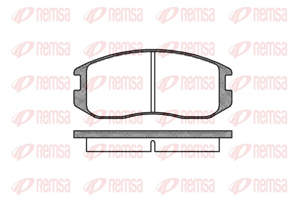 Brake Pad Set, disc brake (0357.00)