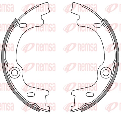 Brake Shoe, parking brake (4630.00)