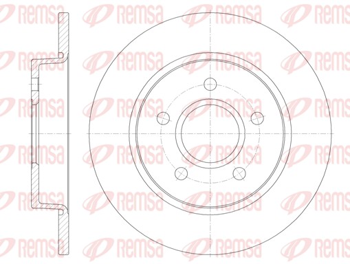 Brake Disc (6846.00)