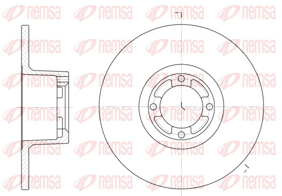 Brake Disc (61219.00)
