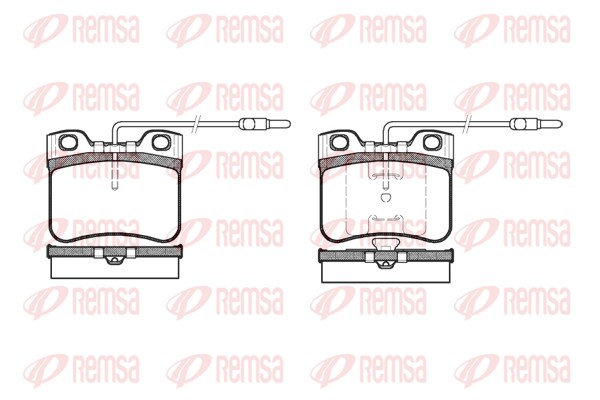 Brake Pad Set, disc brake (0247.14)