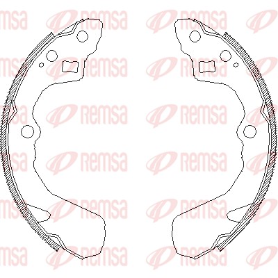Brake Shoe (4386.00)