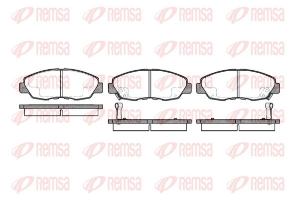 Brake Pad Set, disc brake (0324.02)