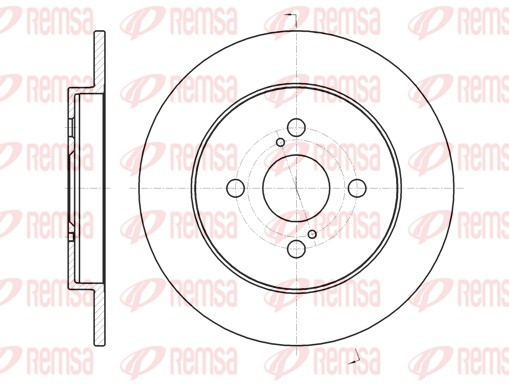 Brake Disc (61004.00)
