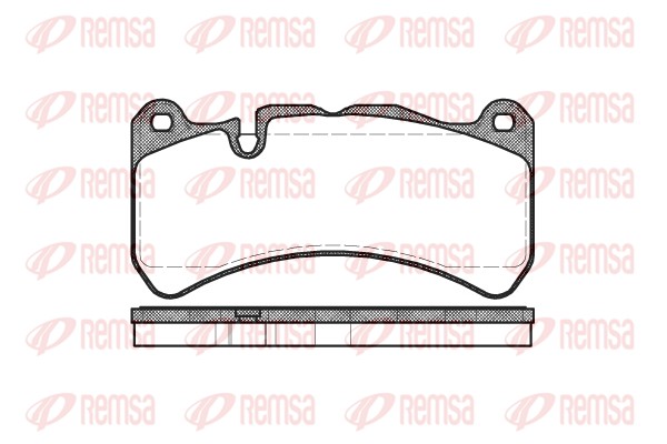 Brake Pad Set, disc brake (1192.00)