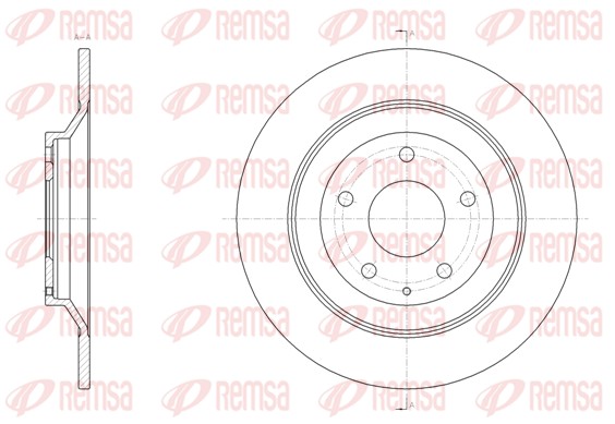 Brake Disc (61518.00)