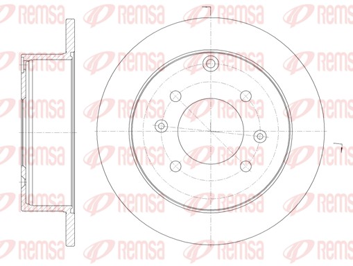 Brake Disc (6757.00)