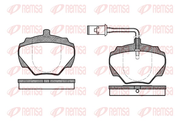 Brake Pad Set, disc brake (0222.01)
