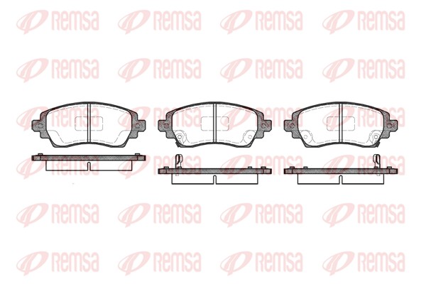 Brake Pad Set, disc brake (0716.02)