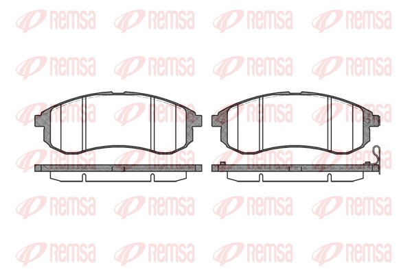 Brake Pad Set, disc brake (1129.01)