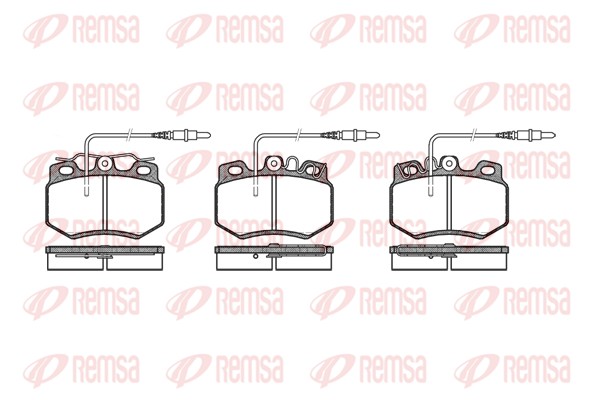 Brake Pad Set, disc brake (0170.34)