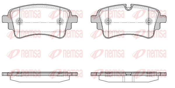 Brake Pad Set, disc brake (1669.10)
