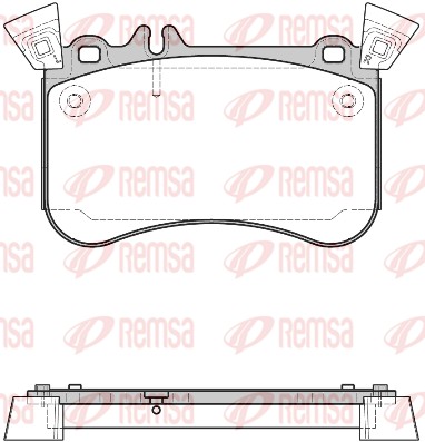 Brake Pad Set, disc brake (1465.10)