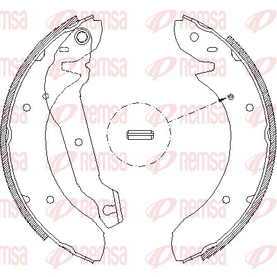 Brake Shoe (4055.00)