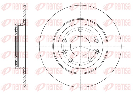 Brake Disc (61615.00)