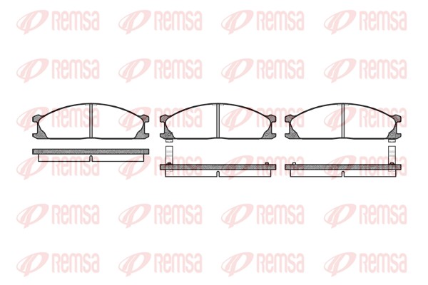 Brake Pad Set, disc brake (0236.02)