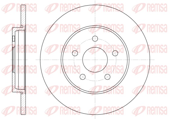 Brake Disc (6661.00)