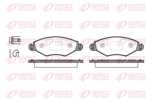 Brake Pad Set, disc brake (0643.20)