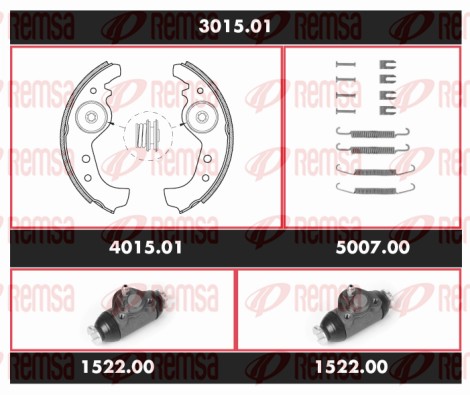 Brake Kit, drum brake (3015.01)