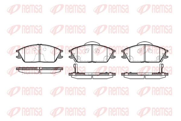 Brake Pad Set, disc brake (0224.22)