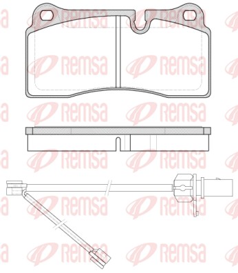 Brake Pad Set, disc brake (0983.21)