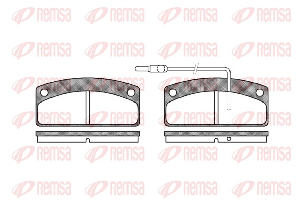Brake Pad Set, disc brake (0725.02)