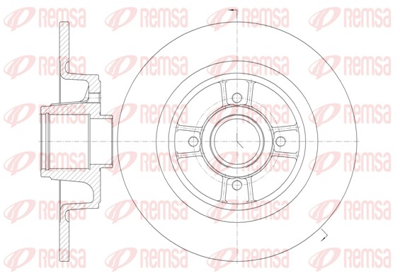 Brake Disc (6698.00)