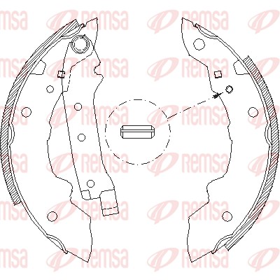 Brake Shoe (4038.00)