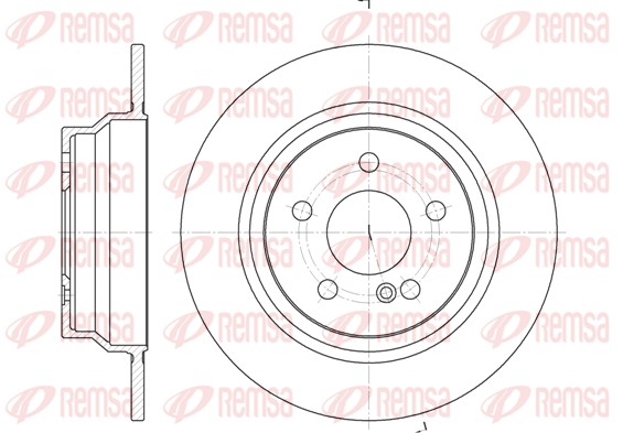 Brake Disc (6787.00)