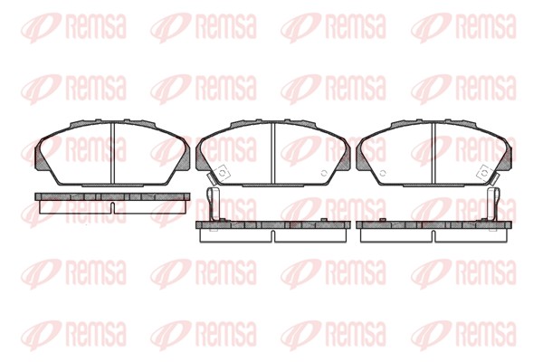 Brake Pad Set, disc brake (0371.02)