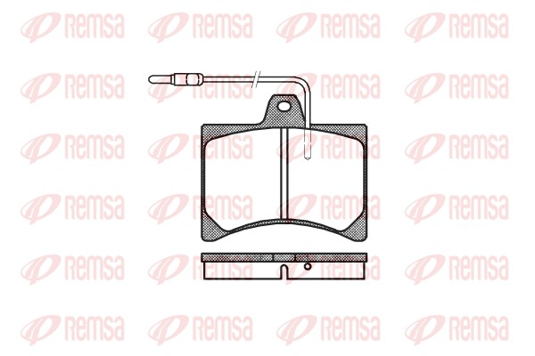 Brake Pad Set, disc brake (0035.04)