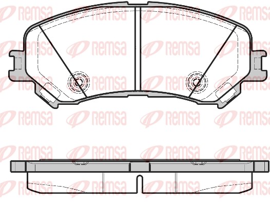 Brake Pad Set, disc brake (1318.20)