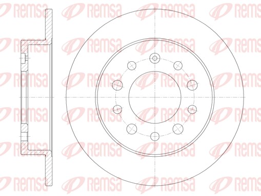 Brake Disc (6762.00)