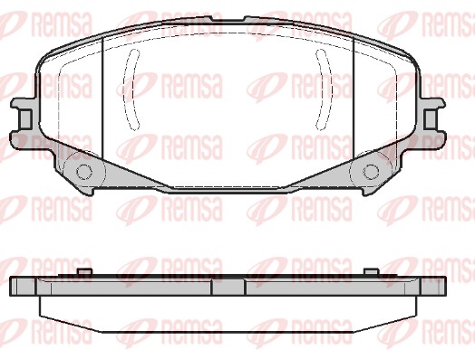Brake Pad Set, disc brake (1318.30)