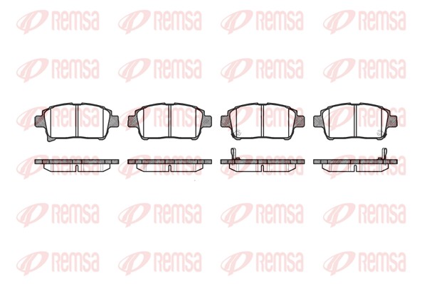 Brake Pad Set, disc brake (0971.02)