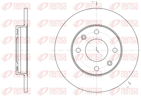 Brake Disc (6130.00)