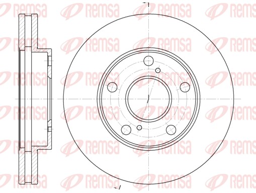 Brake Disc (6571.10)