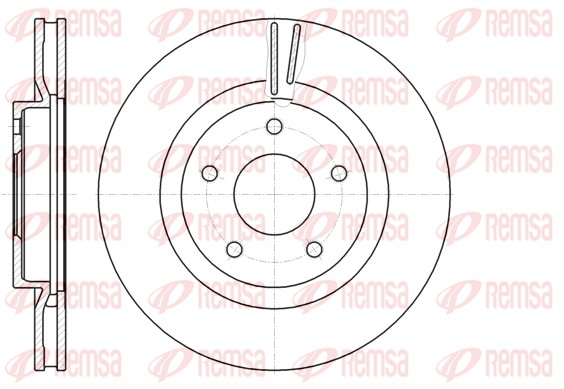 Brake Disc (61087.10)