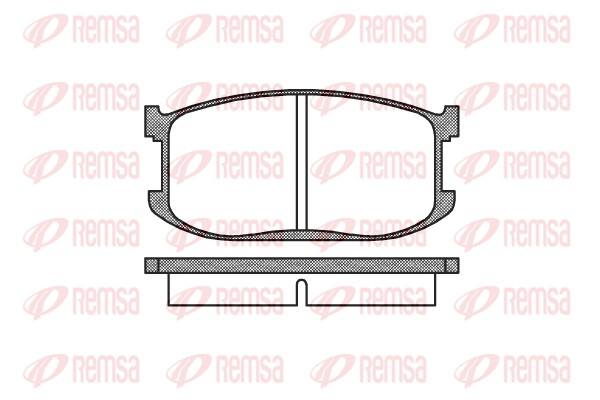 Brake Pad Set, disc brake (0126.00)