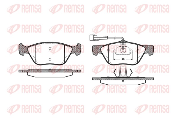 Brake Pad Set, disc brake (0589.02)