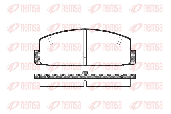 Brake Pad Set, disc brake (0179.20)