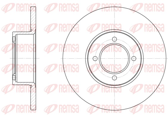 Brake Disc (6127.00)