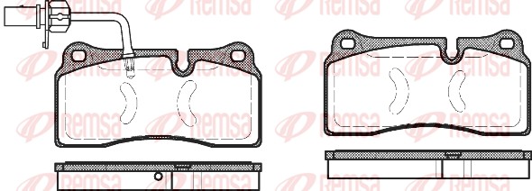 Brake Pad Set, disc brake (0983.11)