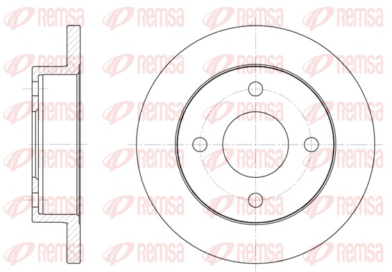 Brake Disc (6013.00)